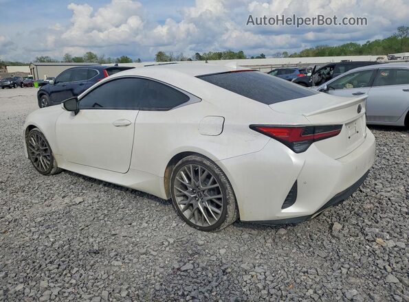 JTHHZ5BC5K5021332 2019 LEXUS RC White Задня ліва чверть