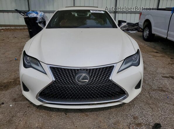 JTHHZ5BC9K5019678 2019 LEXUS RC White Вид спереду