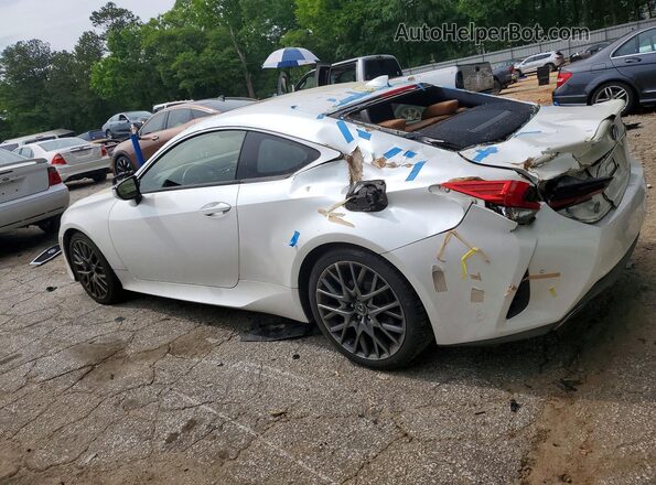 JTHHZ5BC9K5019678 2019 LEXUS RC White Задня ліва чверть