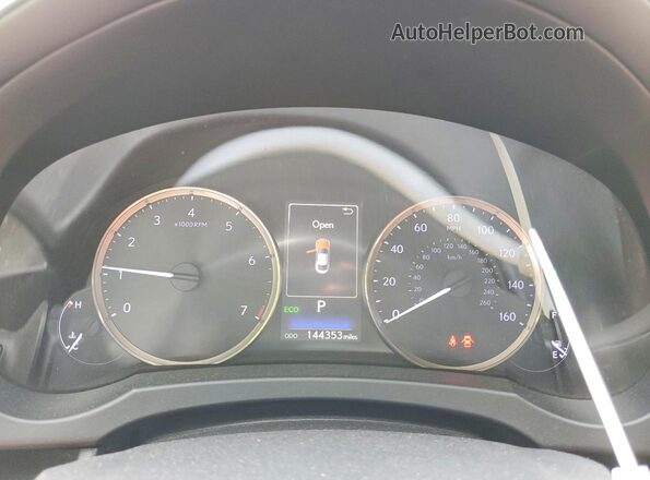 JTHHZ5BC9K5019678 2019 LEXUS RC White Вид щитка приладів