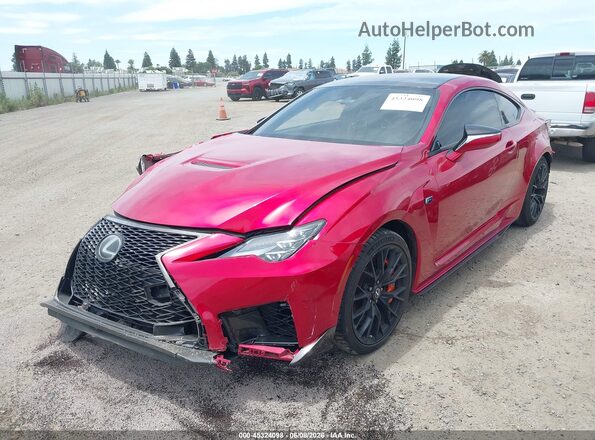 JTHJP5BC4N5008633 2022 LEXUS RC-F Red Vista tres cuartos delantera izquierda