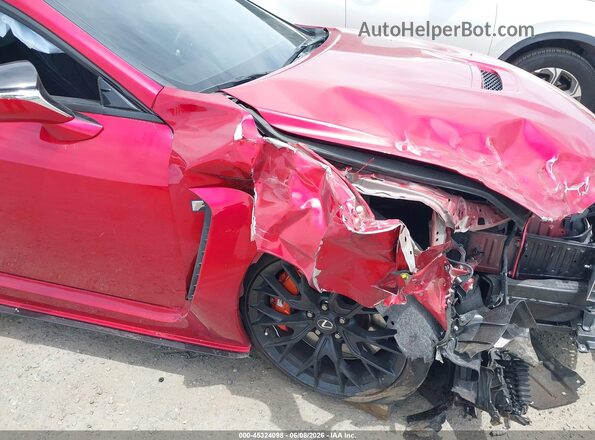 JTHJP5BC4N5008633 2022 LEXUS RC-F Red Vista interior trasera