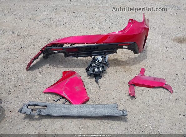 JTHJP5BC4N5008633 2022 LEXUS RC-F Red Vista del cuadro de instrumentos