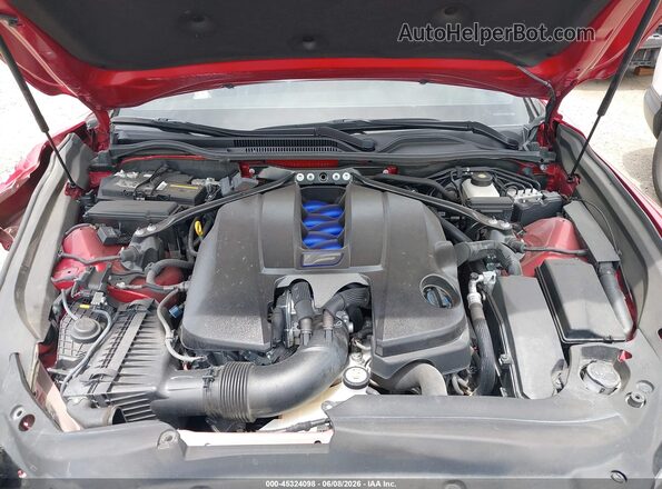 JTHJP5BC4N5008633 2022 LEXUS RC-F Red Vista trasera