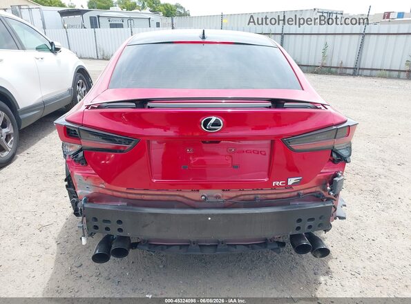 JTHJP5BC4N5008633 2022 LEXUS RC-F Red 