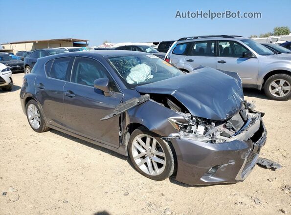 JTHKD5BH4H2300667 2017 LEXUS CT Серый Передняя правая четверть