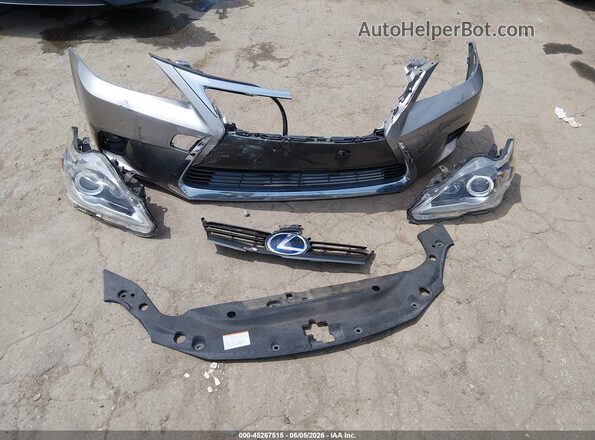 JTHKD5BH7H2298106 2017 LEXUS CT 200H Gray Սարքավորումների վահանակի տեսք