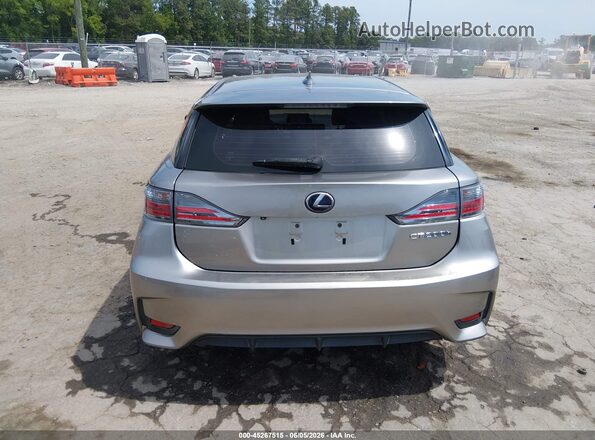 JTHKD5BH7H2298106 2017 LEXUS CT 200H Gray 