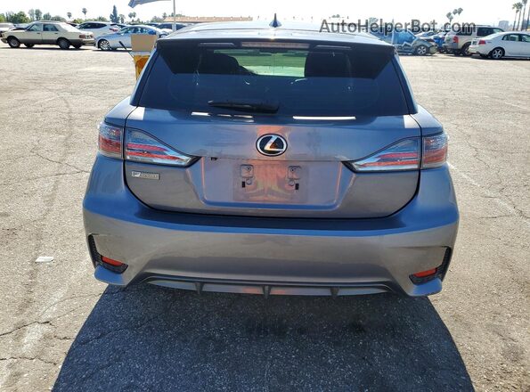 JTHKD5BH8G2274072 2016 LEXUS CT Серый Вид сзади
