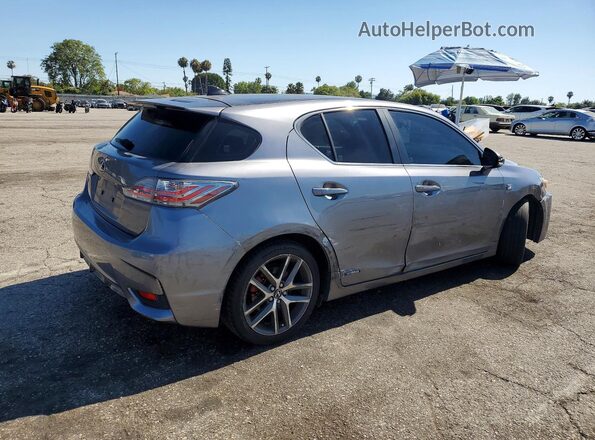 JTHKD5BH8G2274072 2016 LEXUS CT Серый Задняя правая четверть