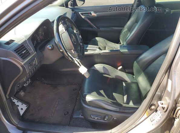 JTHKD5BH8G2274072 2016 LEXUS CT Серый Вид салона спереди