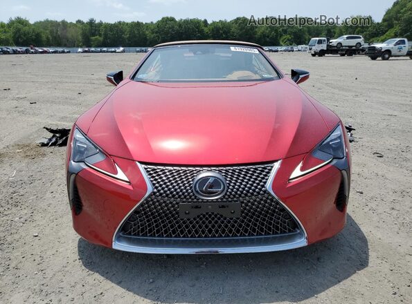JTHKPAAY0MA101522 2021 LEXUS LC Red წინა ხედი