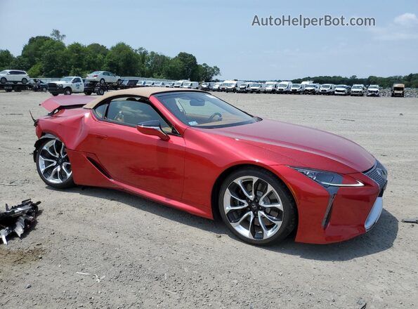 JTHKPAAY0MA101522 2021 LEXUS LC Red წინა მარჯვენა
