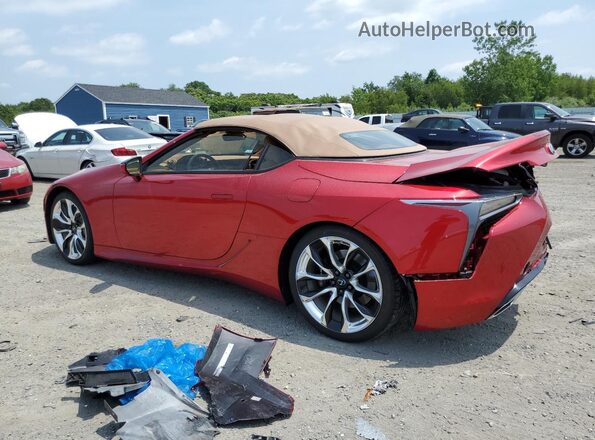 JTHKPAAY0MA101522 2021 LEXUS LC Red უკანა მარცხენა
