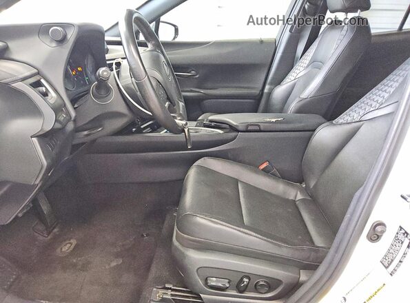 JTHP3JBH6L2026270 2020 LEXUS UX White წინა სალონის ხედი