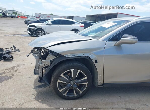 JTHP3JBH8M2043217 2021 LEXUS UX 200 Silver წინა ხედი