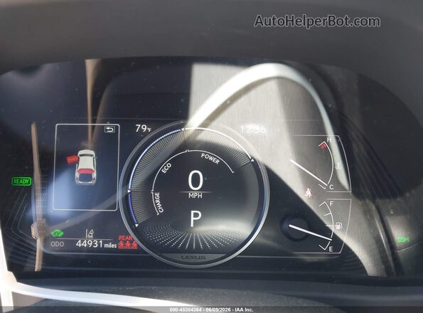 JTHP9JBH0M2051715 2021 LEXUS UX 250H White Հետևի նստատեղերի տեսք