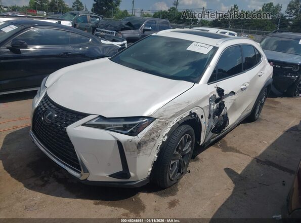 JTHP9JBH1L2021072 2020 LEXUS UX 250H White Front left
