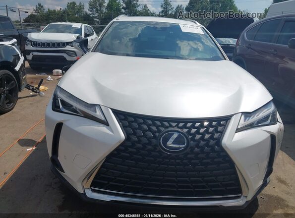 JTHP9JBH1L2021072 2020 LEXUS UX 250H White Dashboard view