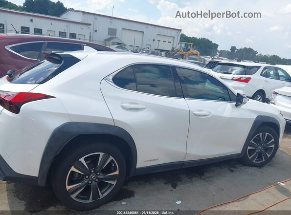 JTHP9JBH1L2021072 2020 LEXUS UX 250H White Instrument cluster view