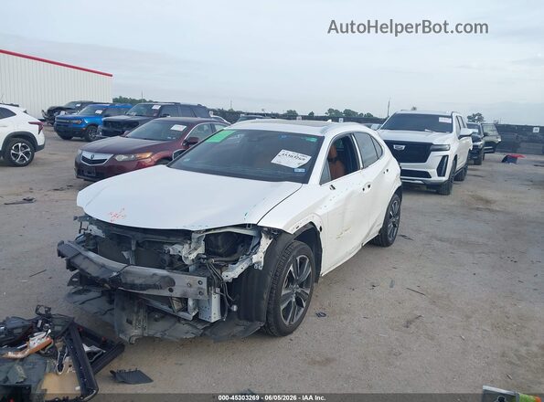 JTHP9JBH1L2033044 2020 LEXUS UX 250H Белый Передняя левая четверть