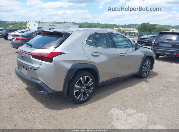JTHP9JBH2L2020142 2020 LEXUS UX 250H Gray Հետևի աջ