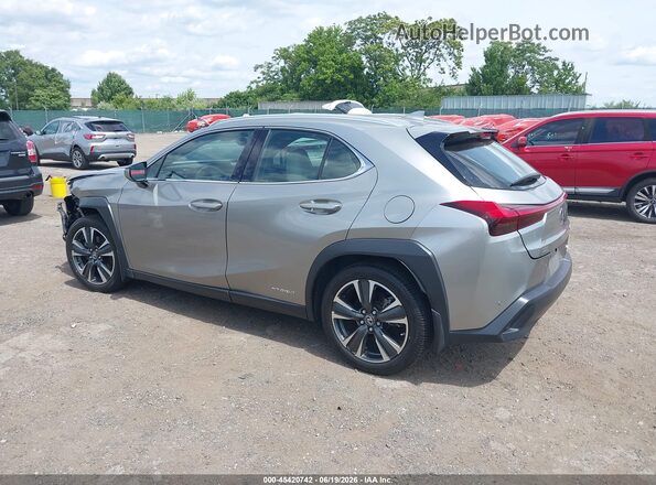 JTHP9JBH2L2020142 2020 LEXUS UX 250H Gray Հետևի ձախ