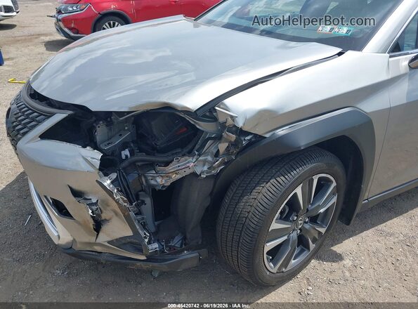 JTHP9JBH2L2020142 2020 LEXUS UX 250H Gray Դիմացի տեսք