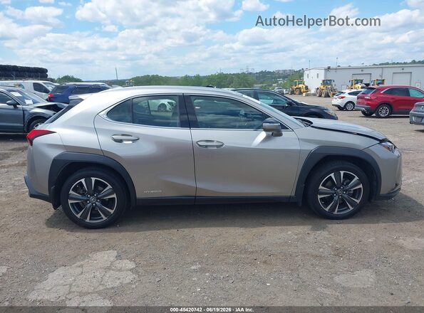 JTHP9JBH2L2020142 2020 LEXUS UX 250H Gray Սարքավորումների վահանակի տեսք