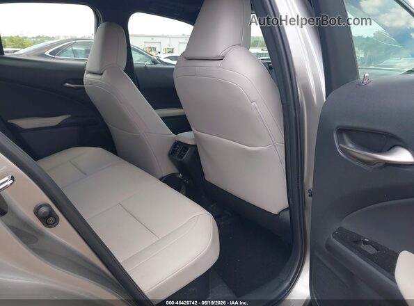 JTHP9JBH2L2020142 2020 LEXUS UX 250H Gray VIN կոդի պիտակի տեսք