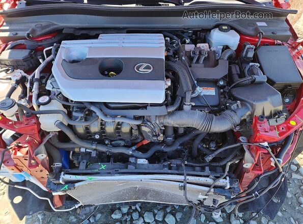 JTHP9JBH2P2063448 2023 LEXUS UX Red Vista interior trasera
