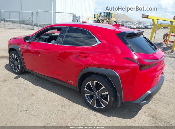 JTHP9JBH4M2037459 2021 LEXUS UX 250H Red Հետևի ձախ