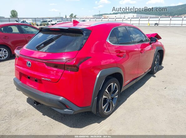 JTHP9JBH4M2037459 2021 LEXUS UX 250H Red Հետևի աջ