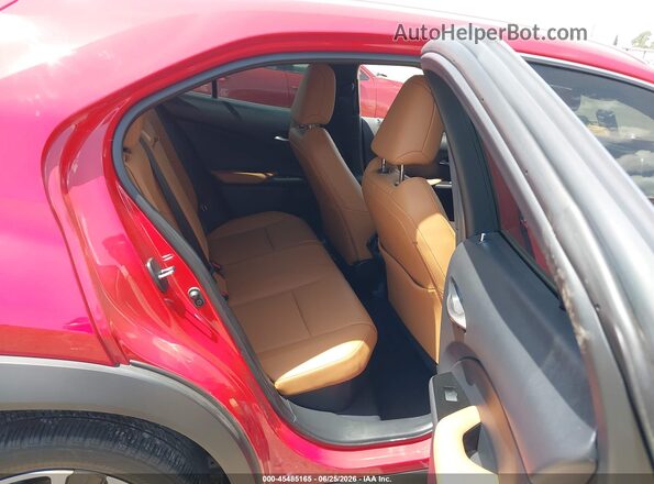 JTHP9JBH4M2037459 2021 LEXUS UX 250H Red VIN կոդի պիտակի տեսք