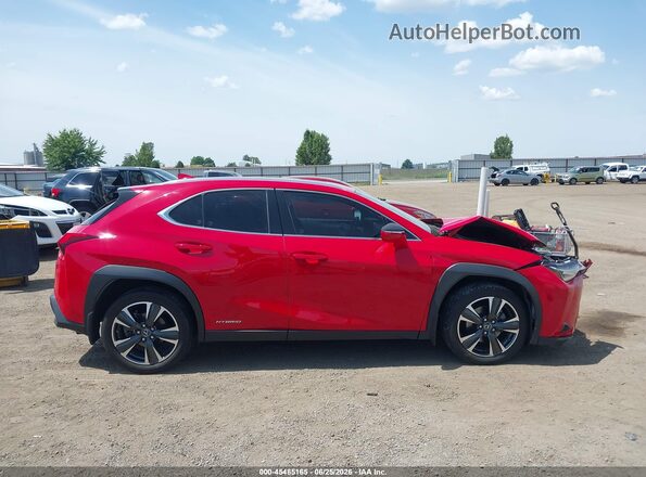 JTHP9JBH4M2037459 2021 LEXUS UX 250H Red Սալոնի հետևի տեսք