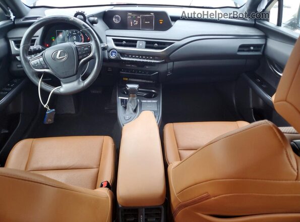 JTHP9JBH4M2039616 2021 LEXUS UX Black Առջևի վահանակի տեսք