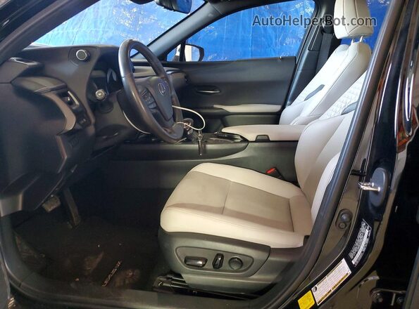 JTHP9JBH4N2058118 2022 LEXUS UX Black Widok wnętrza z przodu