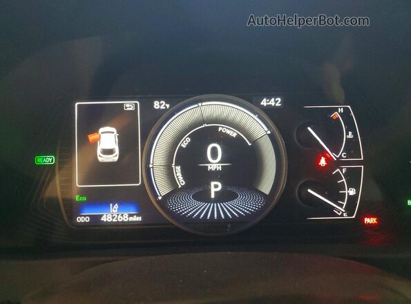 JTHP9JBH4N2058118 2022 LEXUS UX Black Widok zestawu wskaźników