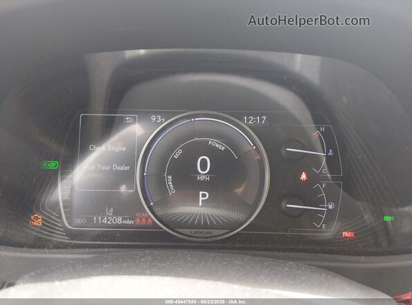 JTHP9JBH5L2032611 2020 LEXUS UX 250H White Vista de los asientos traseros