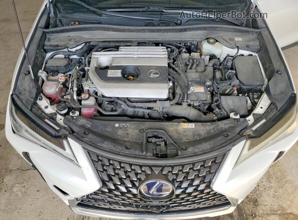 JTHP9JBH5L2036433 2020 LEXUS UX White Vista del compartimento del motor