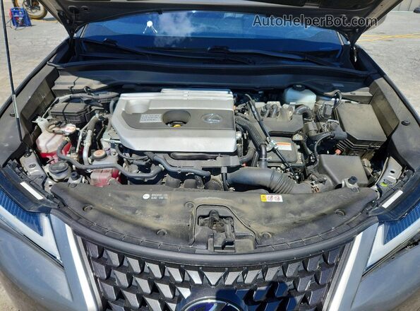 JTHP9JBH5M2053590 2021 LEXUS UX Silver Rear interior view