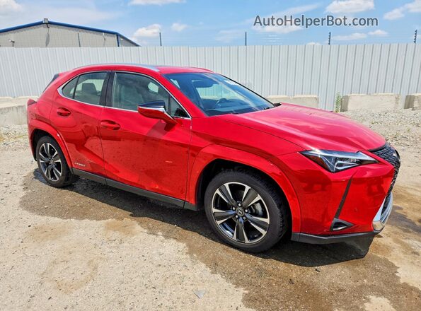 JTHP9JBH6N2060100 2022 LEXUS UX Red Առջևի աջ