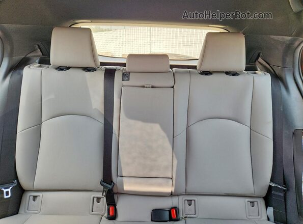 JTHP9JBH6N2060100 2022 LEXUS UX Red Հետևի նստատեղերի տեսք