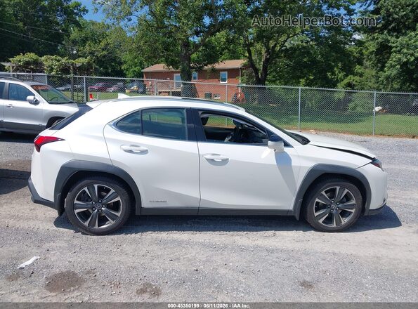 JTHP9JBH7L2021402 2020 LEXUS UX 250H Белый Вид задней части салона