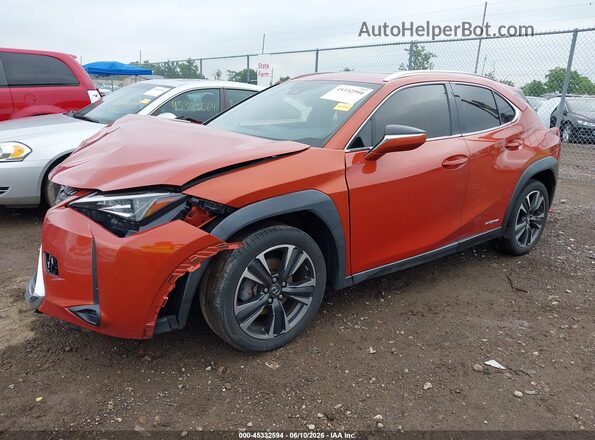 JTHP9JBH9L2031235 2020 LEXUS UX 250H Orange Przód lewy