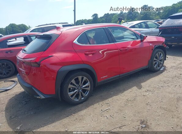 JTHR9JBH6M2041957 2021 LEXUS UX 250H Red Задня права чверть