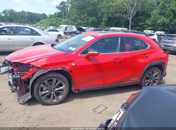 JTHR9JBH6M2041957 2021 LEXUS UX 250H Red 