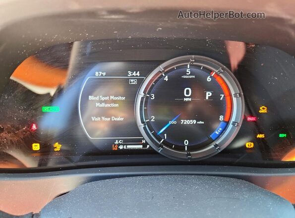 JTHR9JBH8N2057546 2022 LEXUS UX Серебряный Вид щитка приборов