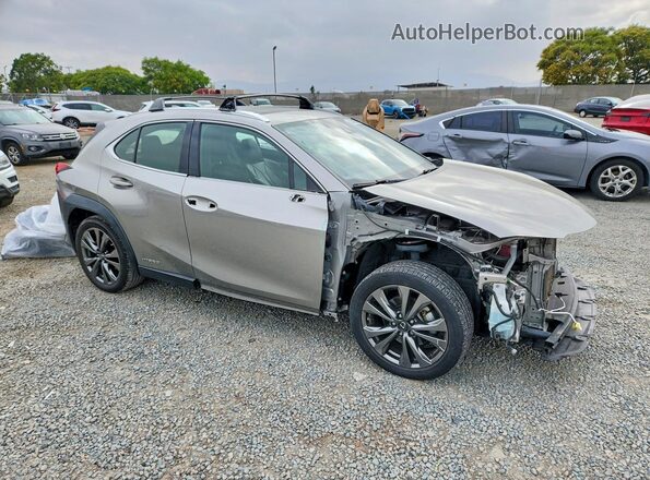 JTHR9JBH9L2020549 2020 LEXUS UX Silver Delantero derecho
