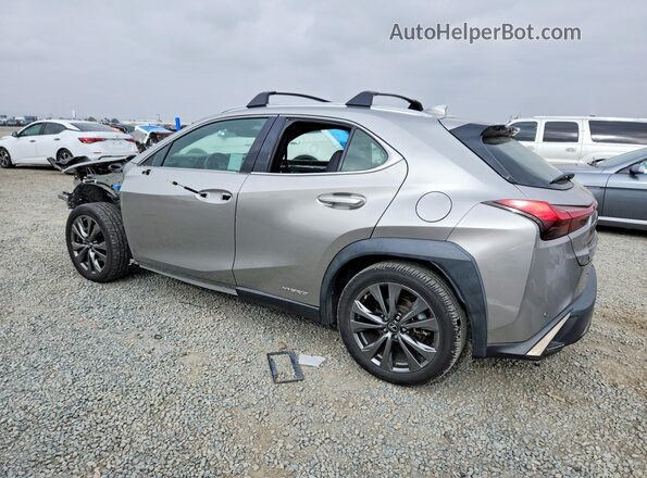 JTHR9JBH9L2020549 2020 LEXUS UX Silver Trasero izquierdo